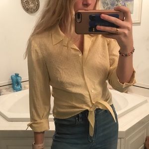 Vintage yellow top